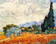 Vincent Van Gogh Wheat Field With Cypresses oil painting